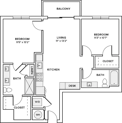 Floor plan B01