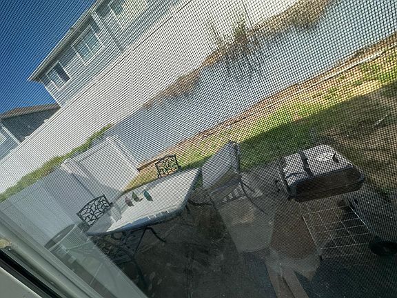 Back patio area