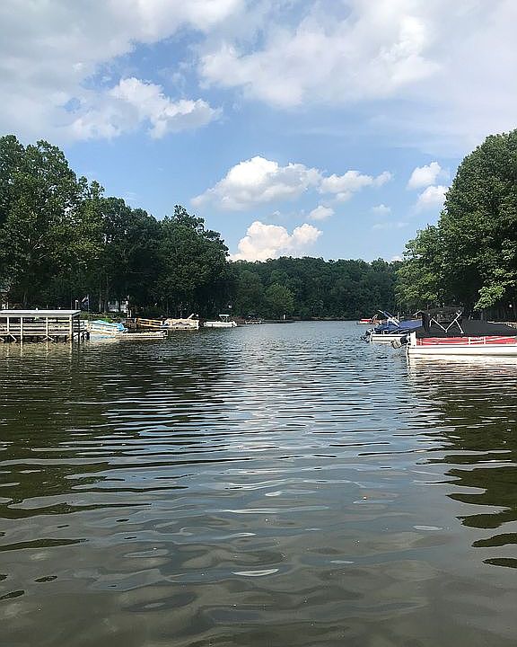 View from peir, 8 feet water