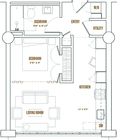 S1.A floor plan Storehouse Nine