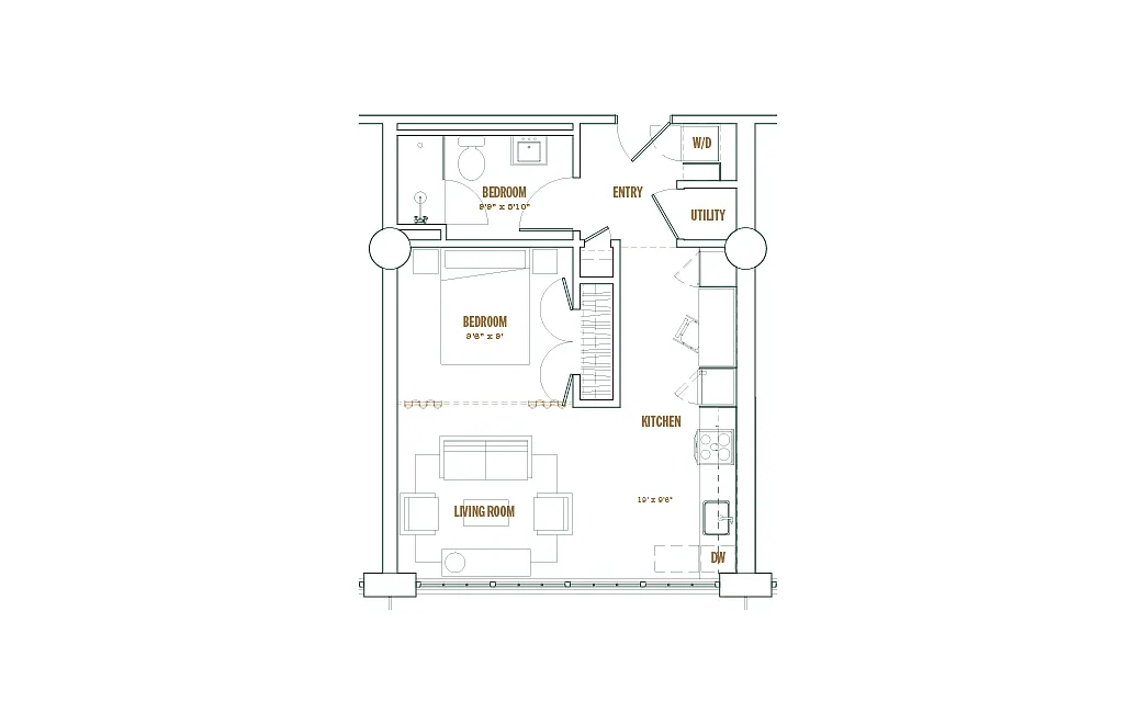 Floor plan S1.A