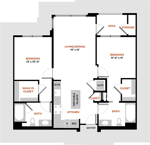 Floor plan Plan 2A