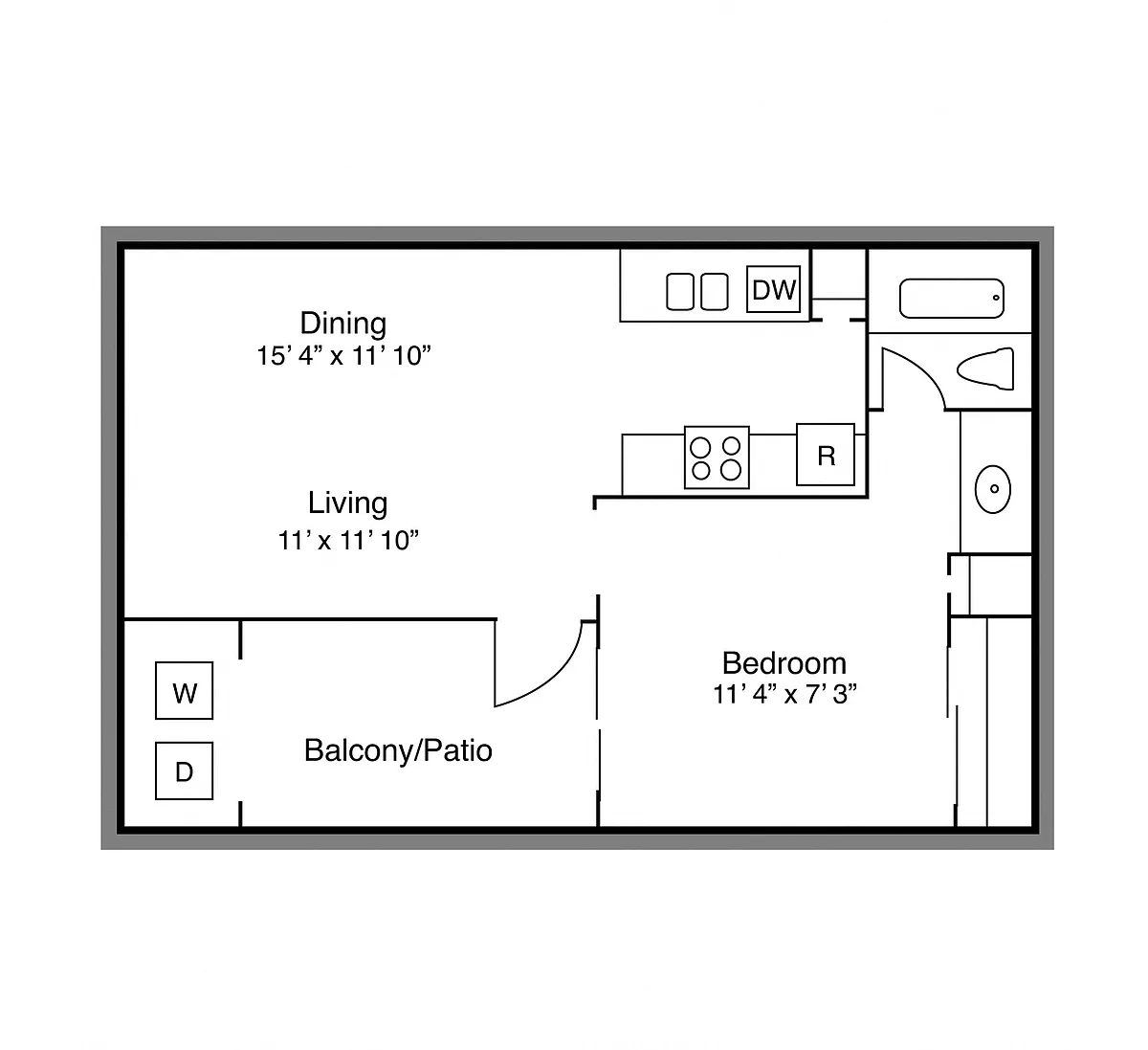 Floor plan A