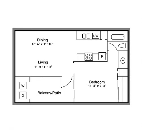 Floor plan A