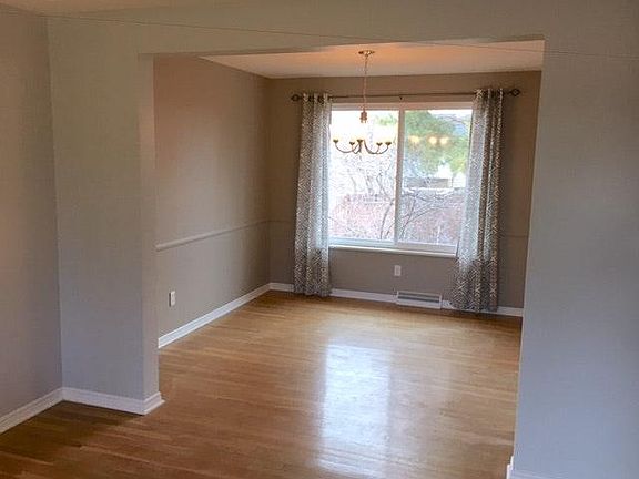 Living room into dining room