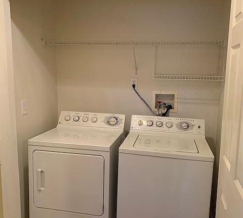 Washer and dryer