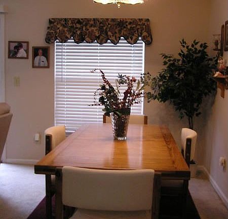 formal dining area