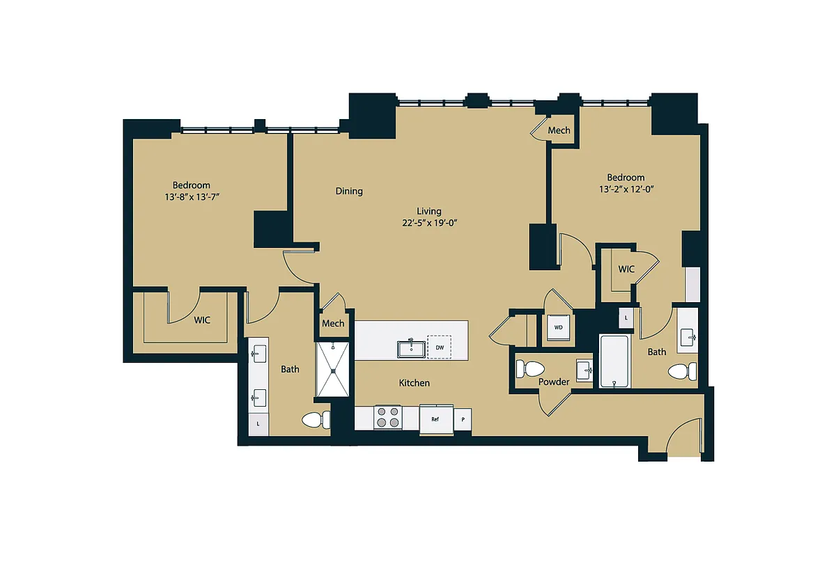 Floor plan B7