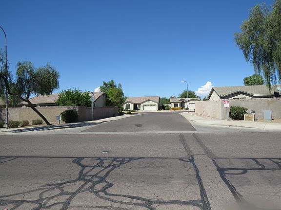 Looking across the street