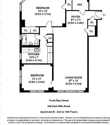 2nd image of 249 E 48th St APT 11B
