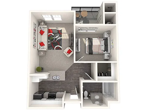 Floor plan Mission