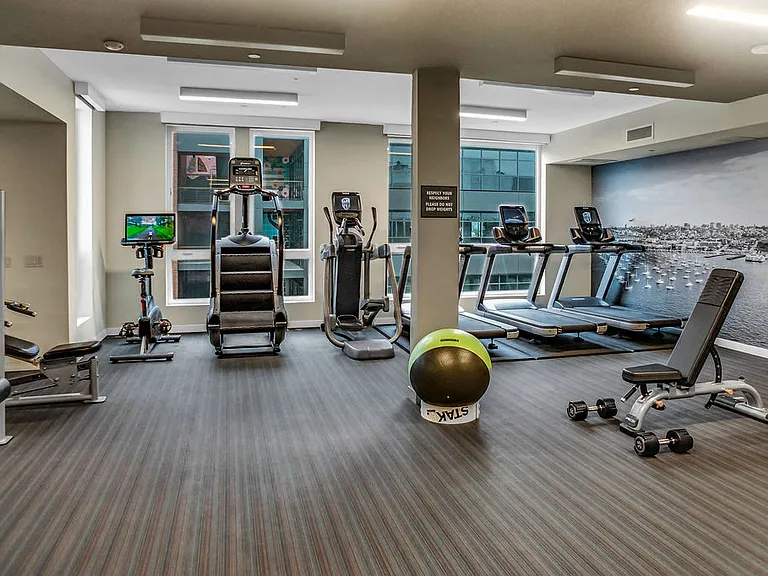 Fitness Center at AV8 Apartments in San Diego, CA