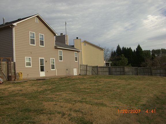 Fence Back Yard