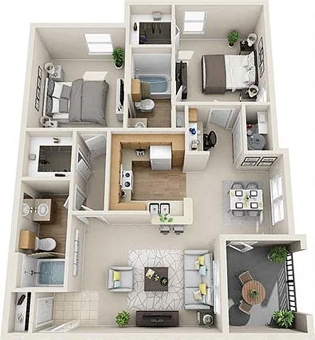 Floor plan C