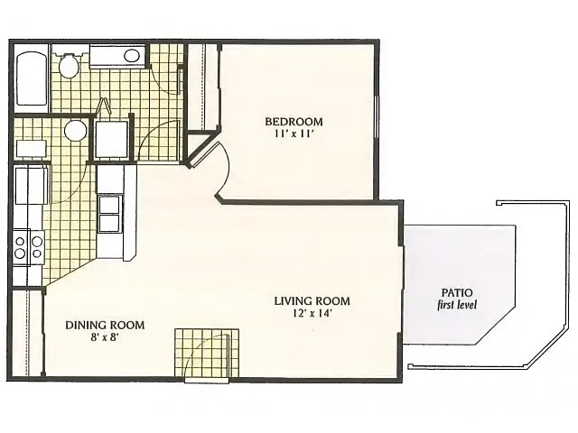 Floor plan Highlander Downstairs