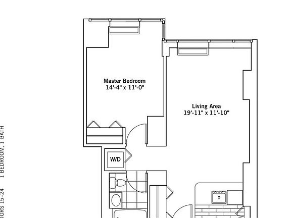 2nd image of 125 W 31st St APT 19c