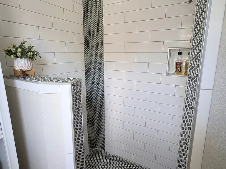NEW Fully Remodeled Primary Bathroom with Custom Walk-In Shower