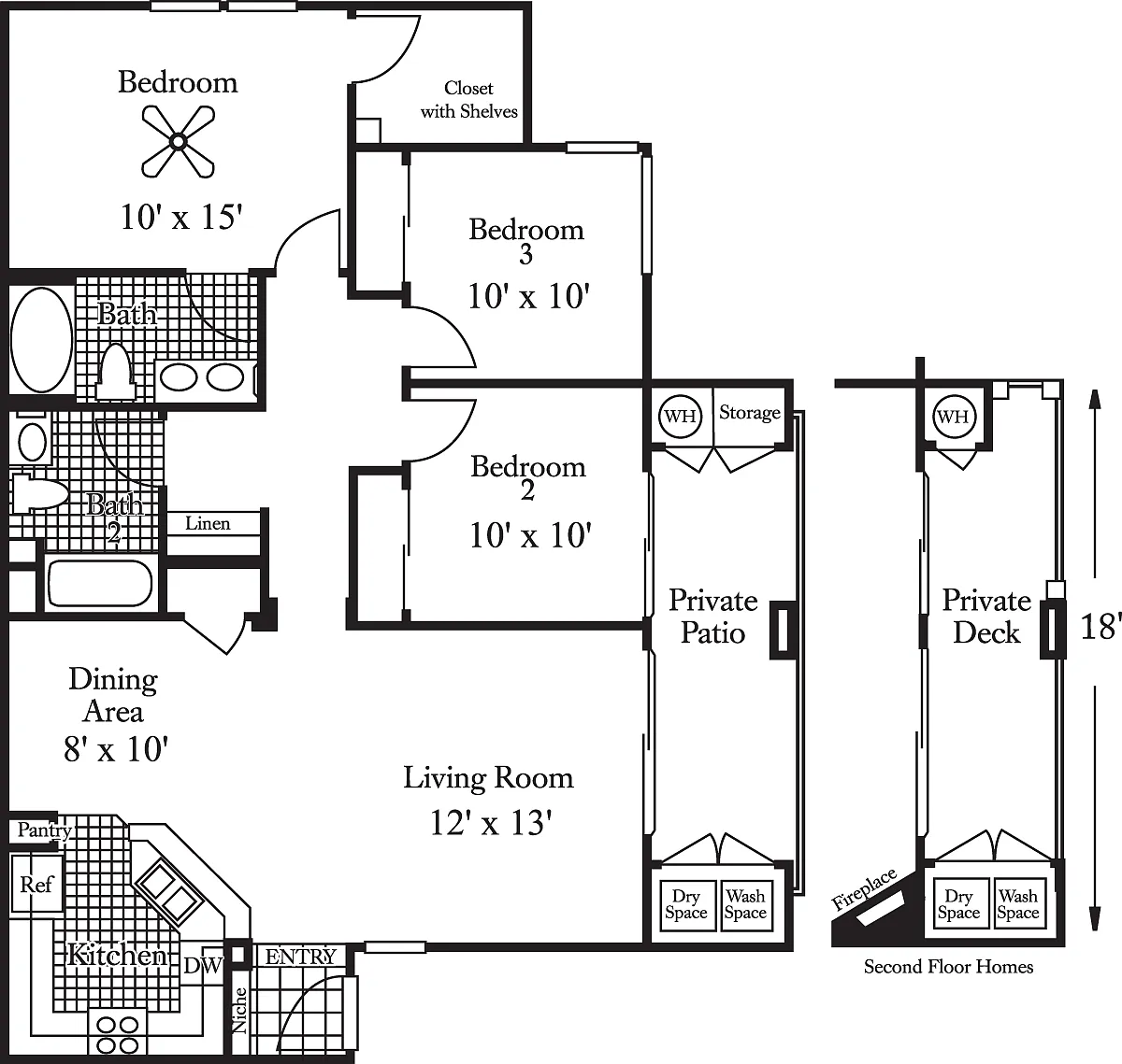 Floor plan Mt. Fuji