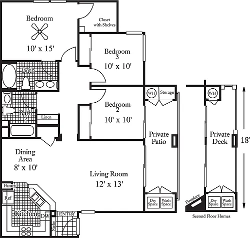 Floor plan Mt. Fuji