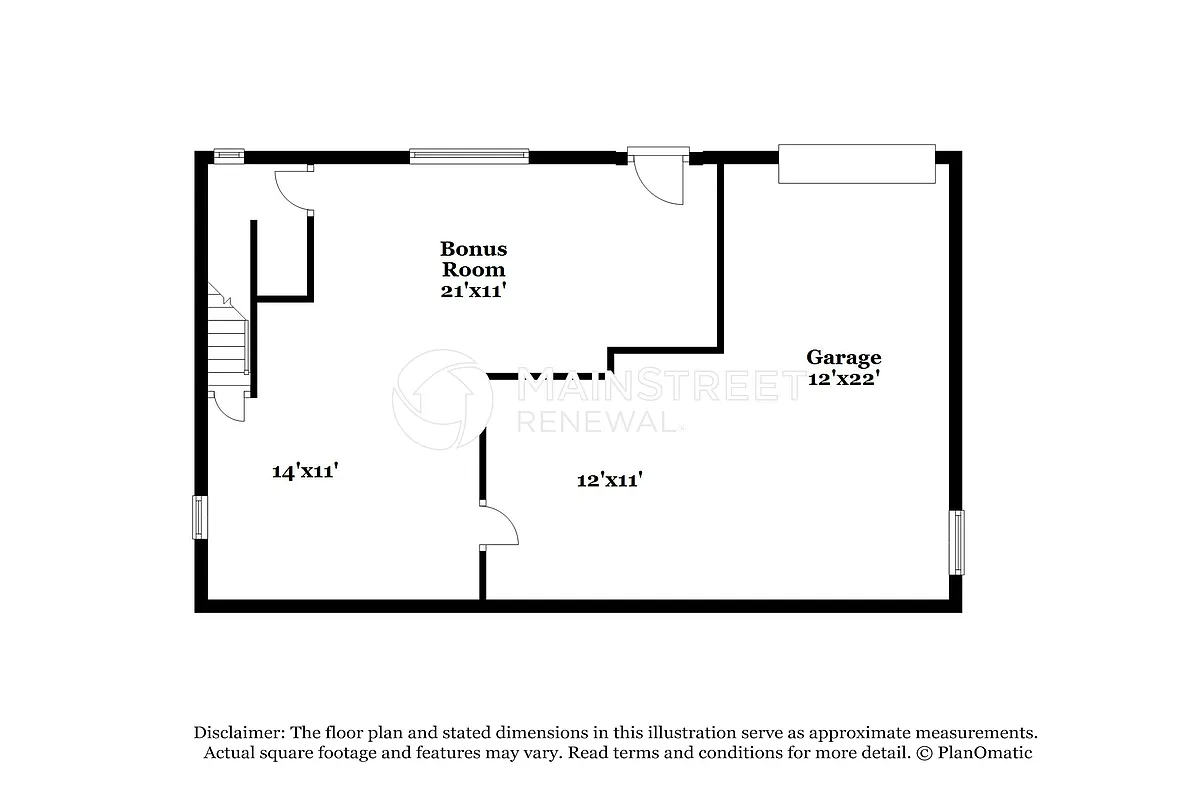 Floor Plan - 4135 N Spruce Ave