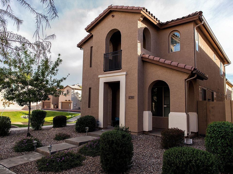 Front of home, next to pocket park