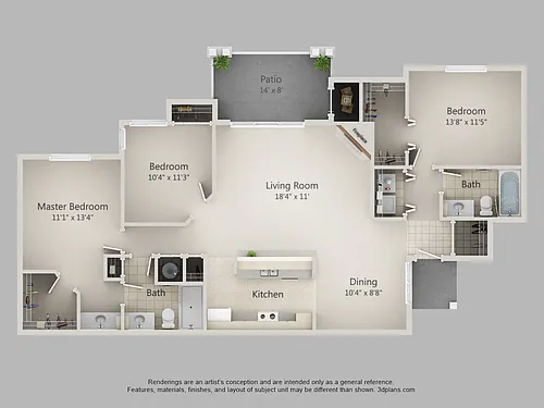 Floor plan Oak