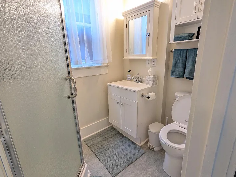 bathroom newly renovated