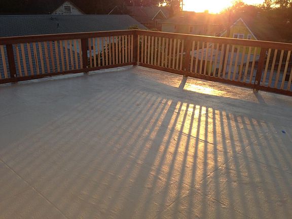 Deck from house