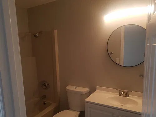 Floor plan 2 bedroom townhome