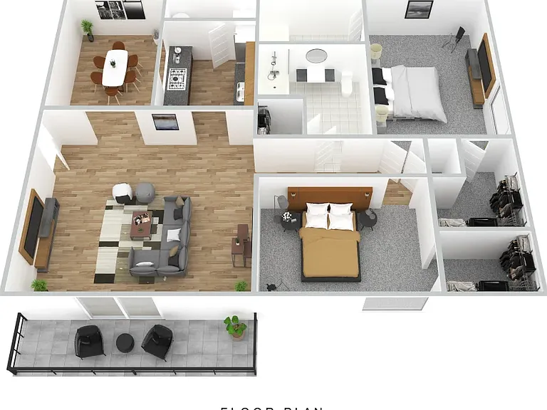 The Magnolia Floor Plan The Magnolia Floor Plan
