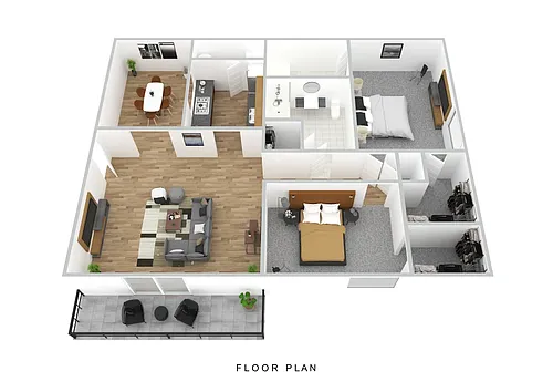 Floor plan The Magnolia