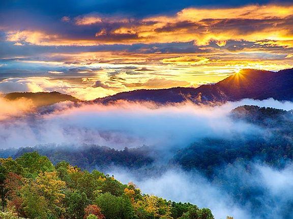 Spectacular view at Mount Soma