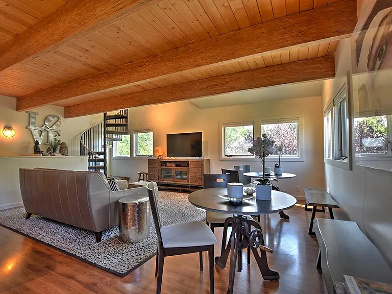 2nd. Level Living Room and Dining Room