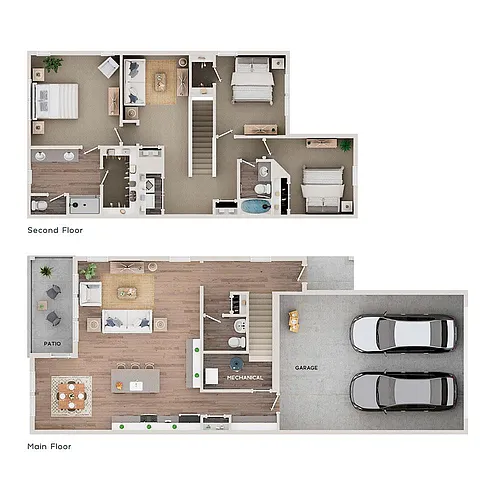 Floor plan D2 Praireview