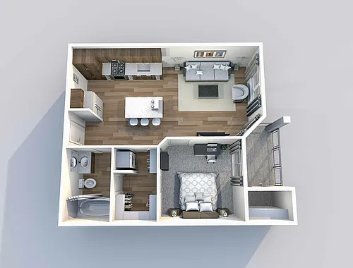 Floor plan 1-07