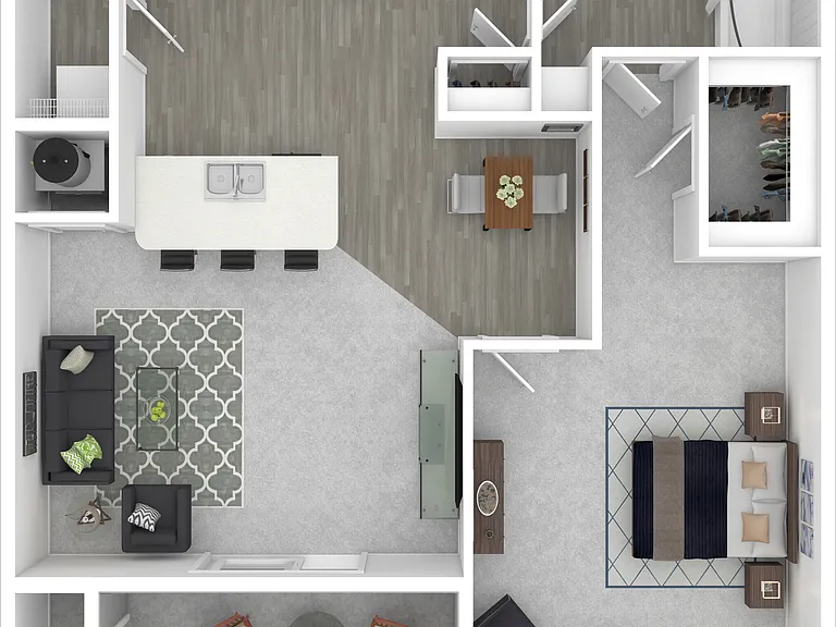 One Bedrooms | 1 Bath | 796 sq.ft. One Bedrooms | 1 Bath | 796 sq.ft.