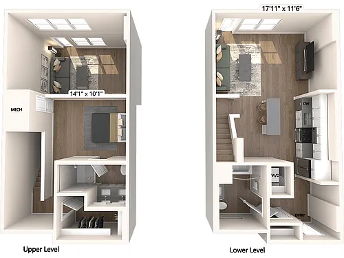 Floor plan A22-La-Upgrade