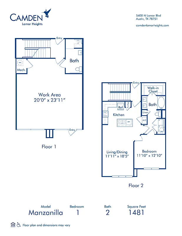 Floor plan Manzanilla