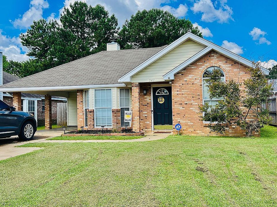 Front of home.