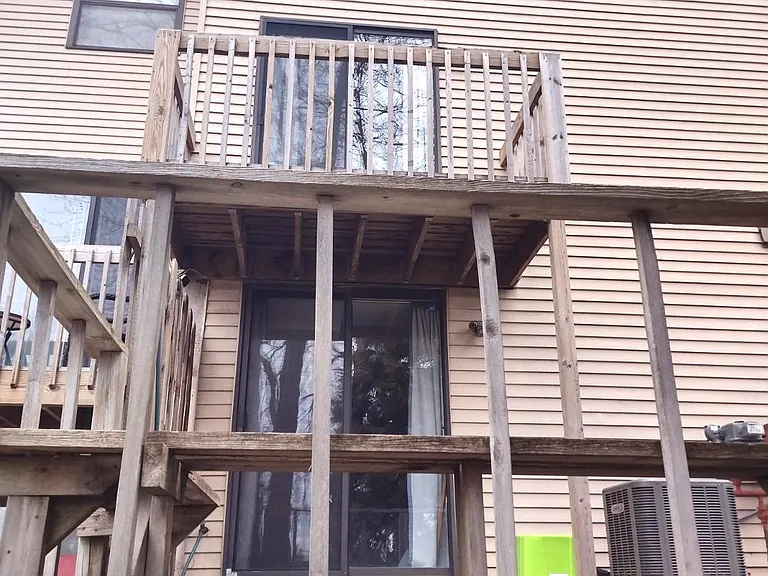 back of condo