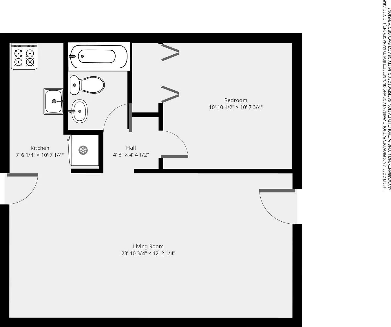 1 bed, 600 sqft, $795 — Photo 2