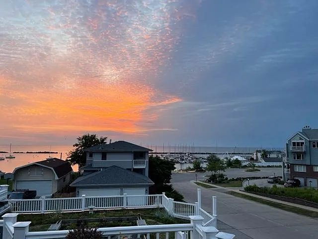 An amazing easterly view.