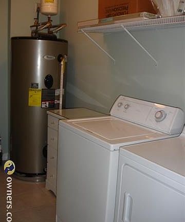 Lower laundry room
