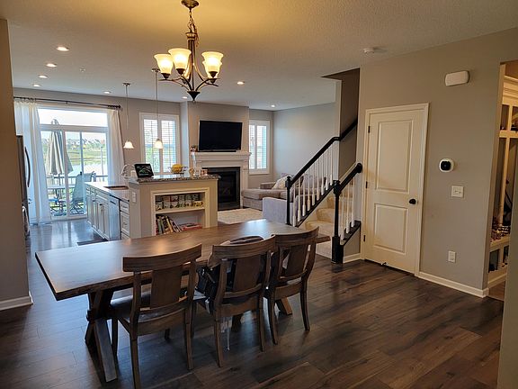 Dining, Kitchen, and Living Room