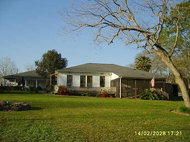 House from river view