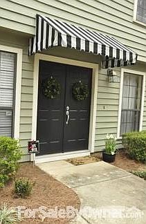 Welcoming front porch