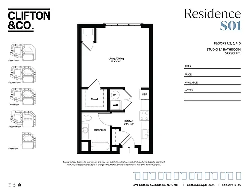 Floor plan S01