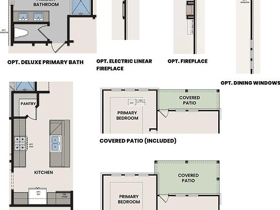 Verano Floor Plan Options