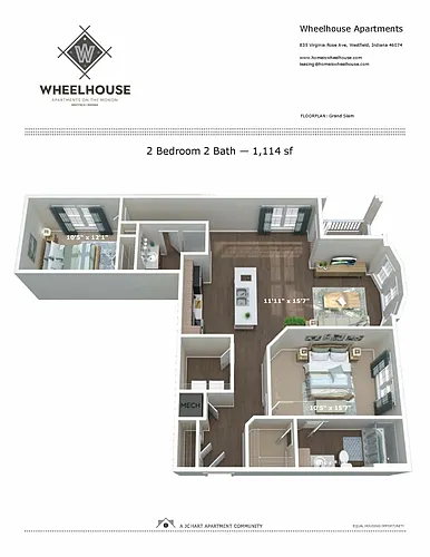 Floor plan Grand Slam A 2.2
