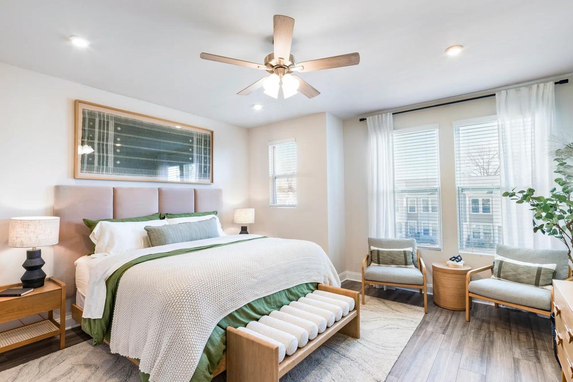 Relax in style and comfort with spacious bedrooms designed for your perfect retreat.